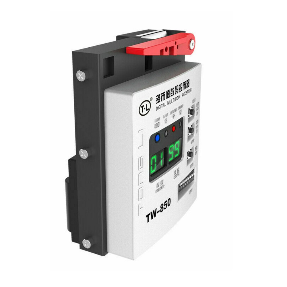DC12V TW-850 Top Entry Multi Digital Coin Acceptor Selector for Vending Machine