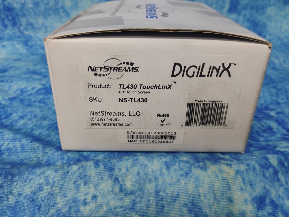 NetStreams TL430 TouchLinx TouchScreen