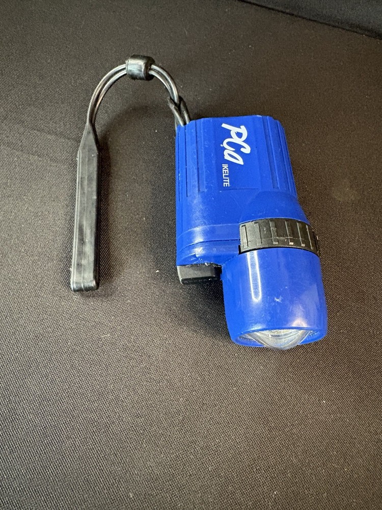 Ikelite PCa Dive Light Scuba Underwater Flashlight w/ Clip Blue