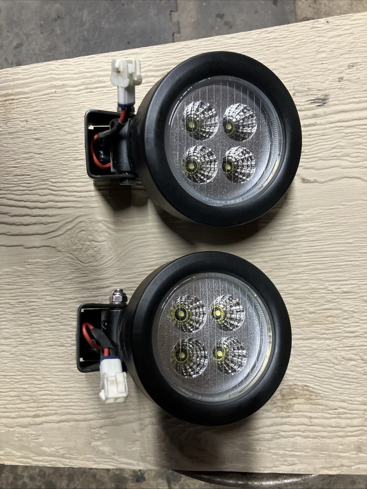 2- SCI LED Work Light C2-107P  9-50V DC 8.5W Sealed With Switch Used