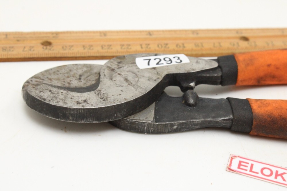 Pittsburgh Tools Leverage Cable Cutter Comfort Grip Handle 9.5” Long