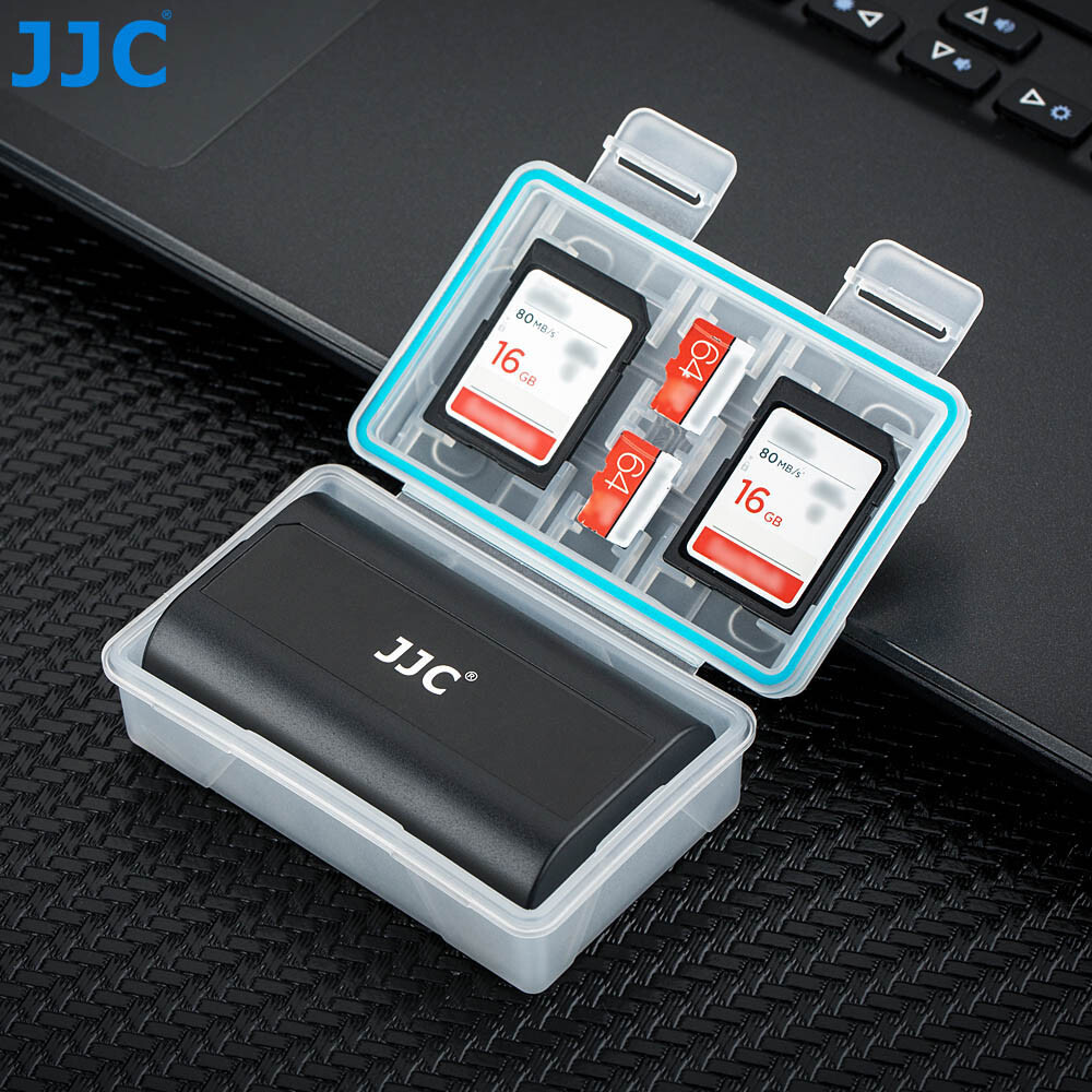 Camera Battery Case Memory Card Holder Storage Box for SD SDHC SDXC Micro SD TF