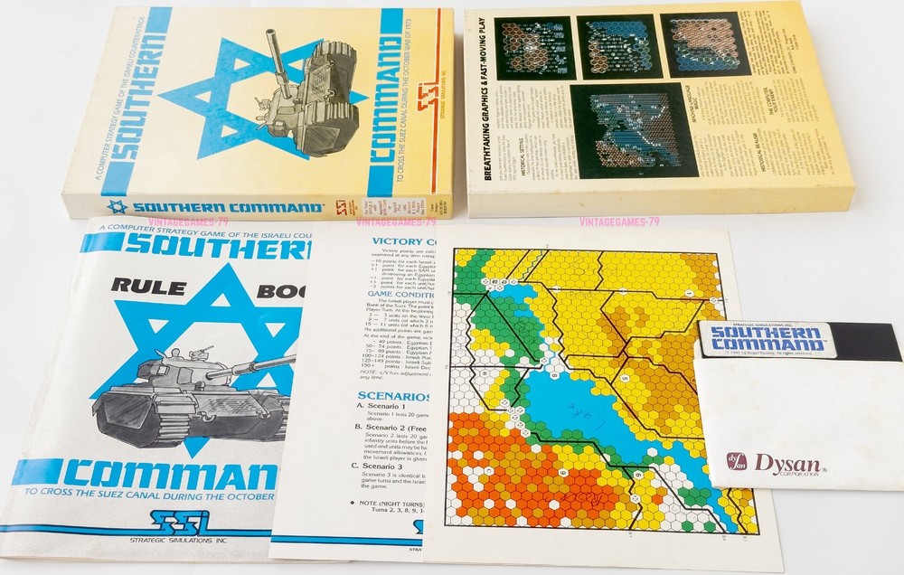 Southern Command - SSI - 1981 / Apple II