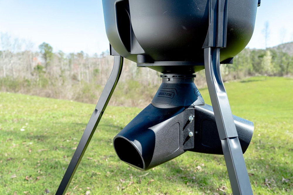 Gravity Deer Feeder - Tripod Game Feeder - Easy Conversion Adapter - Protein Pel