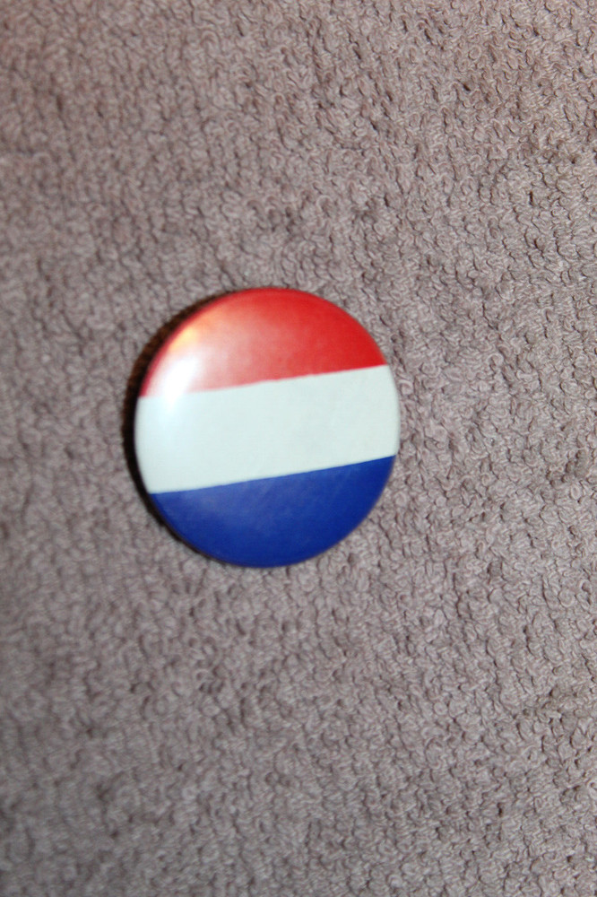 Original WW2 U.S. Army "Army Ground Forces" Metal Button w/Rear Attachment Pin