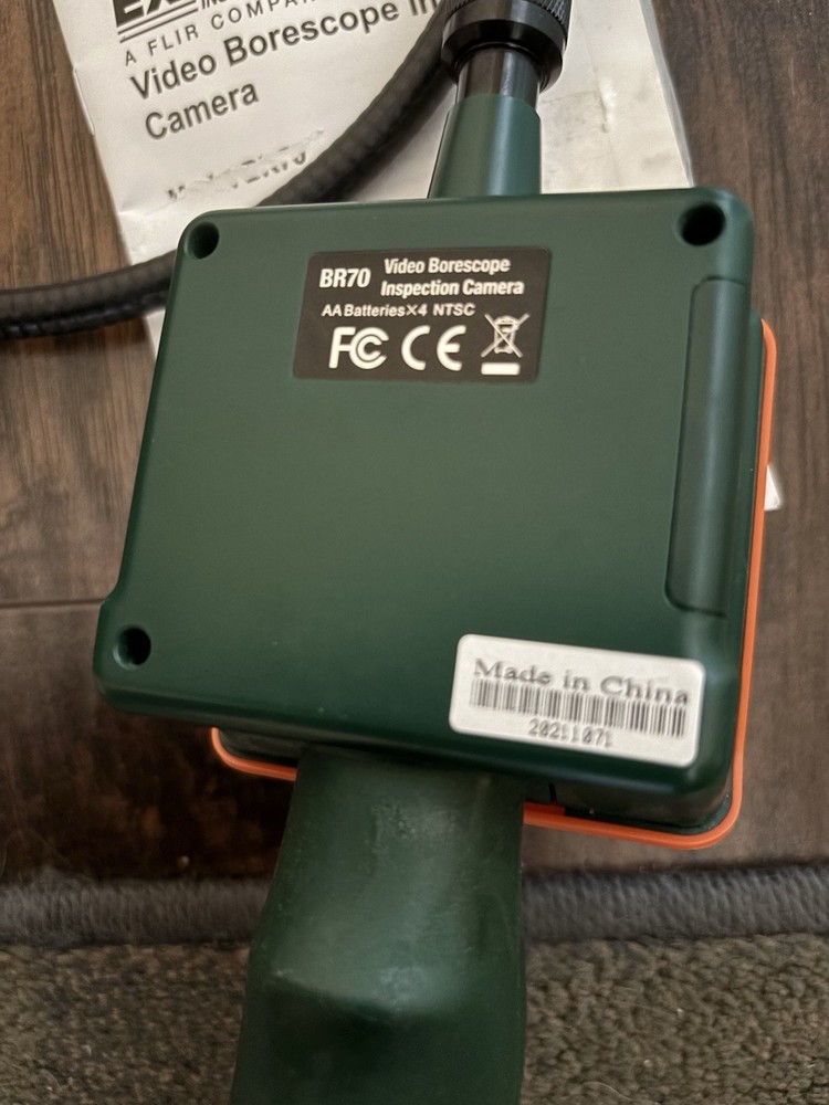 Extech BR70 Video Borescope Inspection Camera