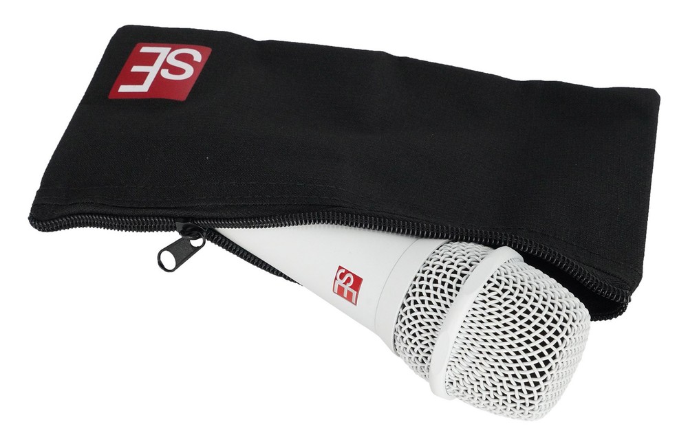 Se Electronics V7 White Handheld Dynamic Microphone Mic+External Windscreen