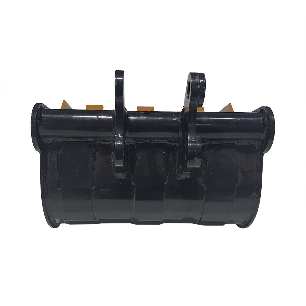 New Mini Excavator Bucket Crawler Digger Machine Attachment 15.7'' With Teeth