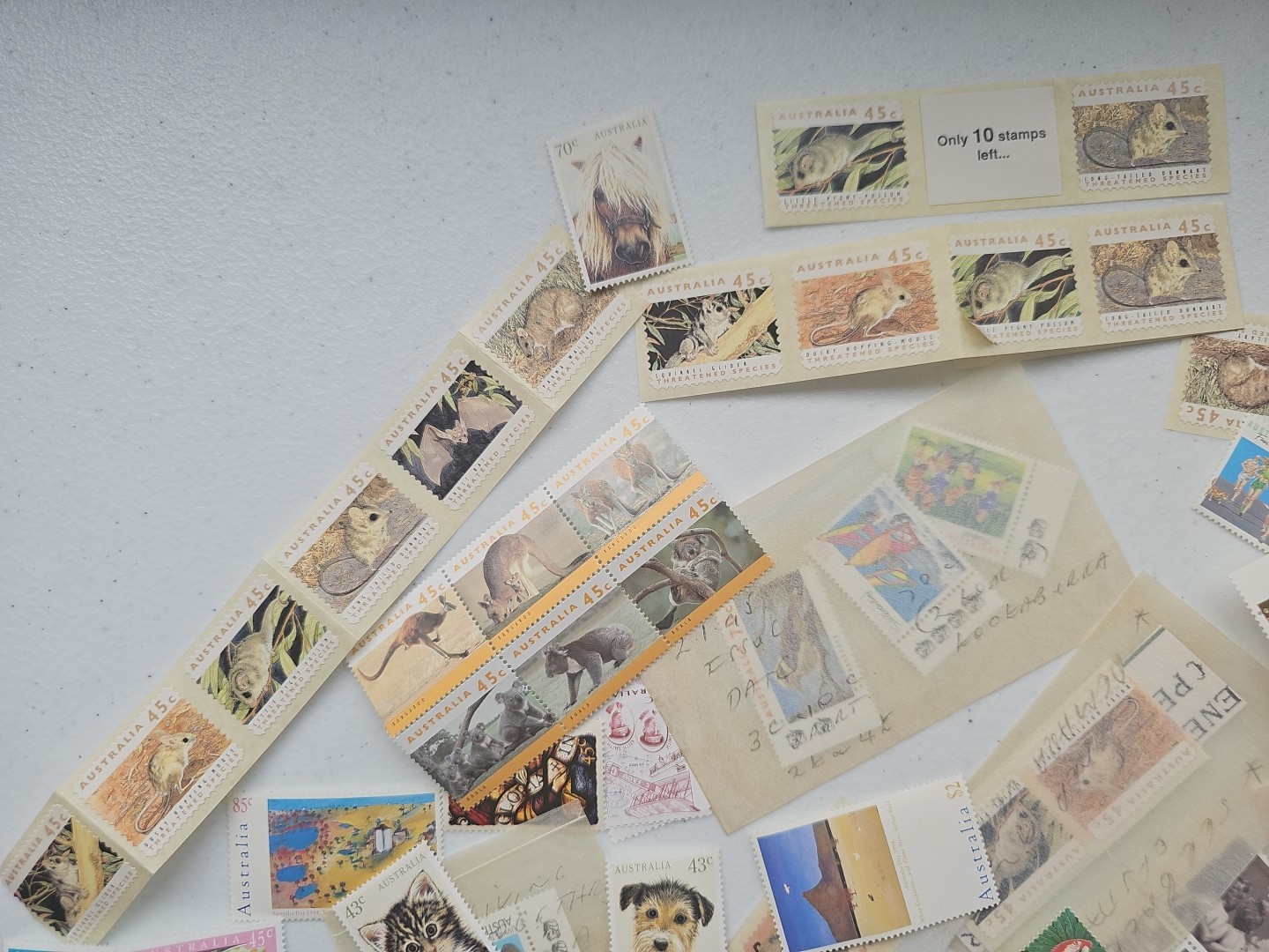 Collection Of Australia Mint Stamps MNH Values For 30c To $2