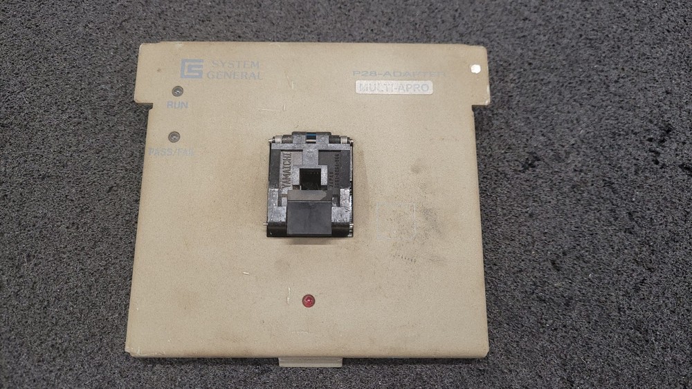 System General Multi Apro Programmer 28 Pin PLCC IC Chip Adapter P28
