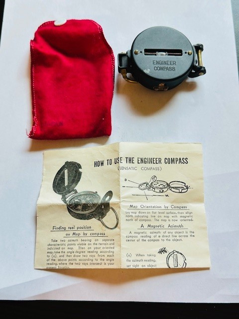 Vintage Engineer Compass