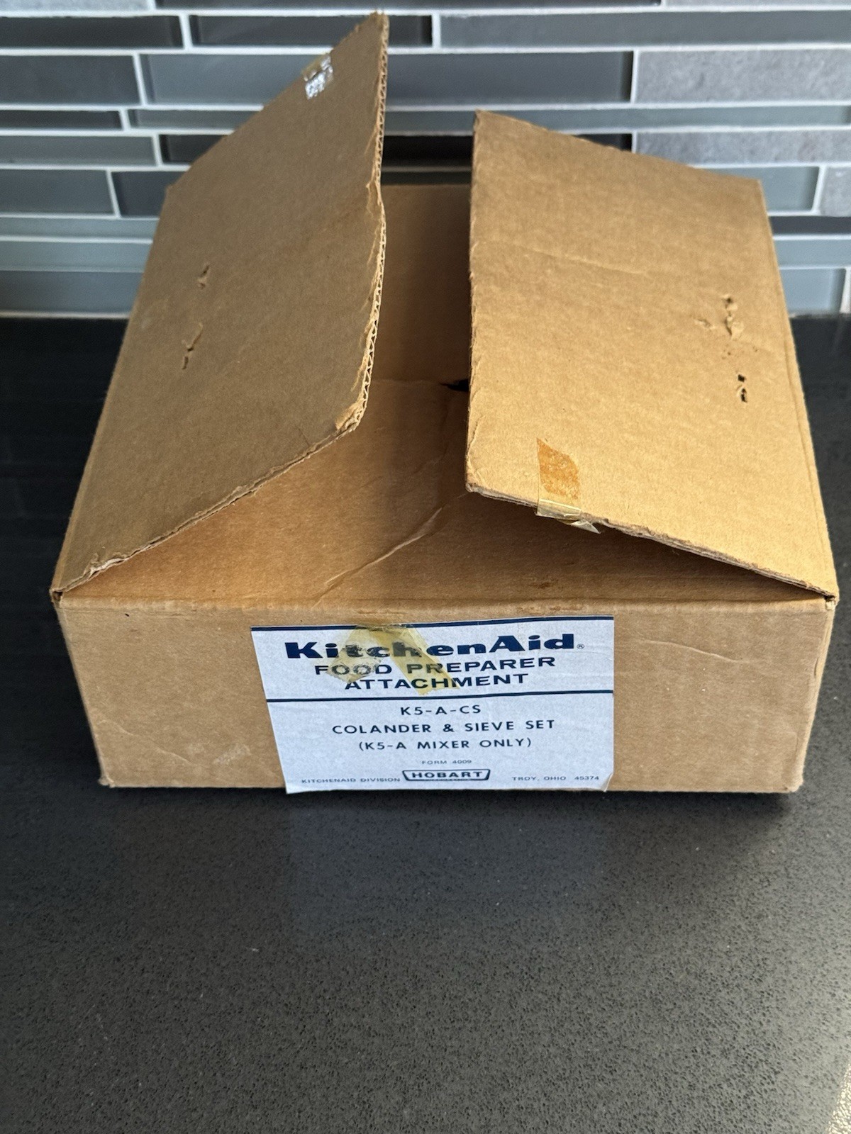 Vintage KitchenAid Hobart Colander & Sieve Food Strainer + Wooden Paddle Press