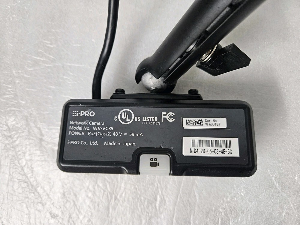 Panasonic i-Pro Network Dash-Cam Camera WV-VC35