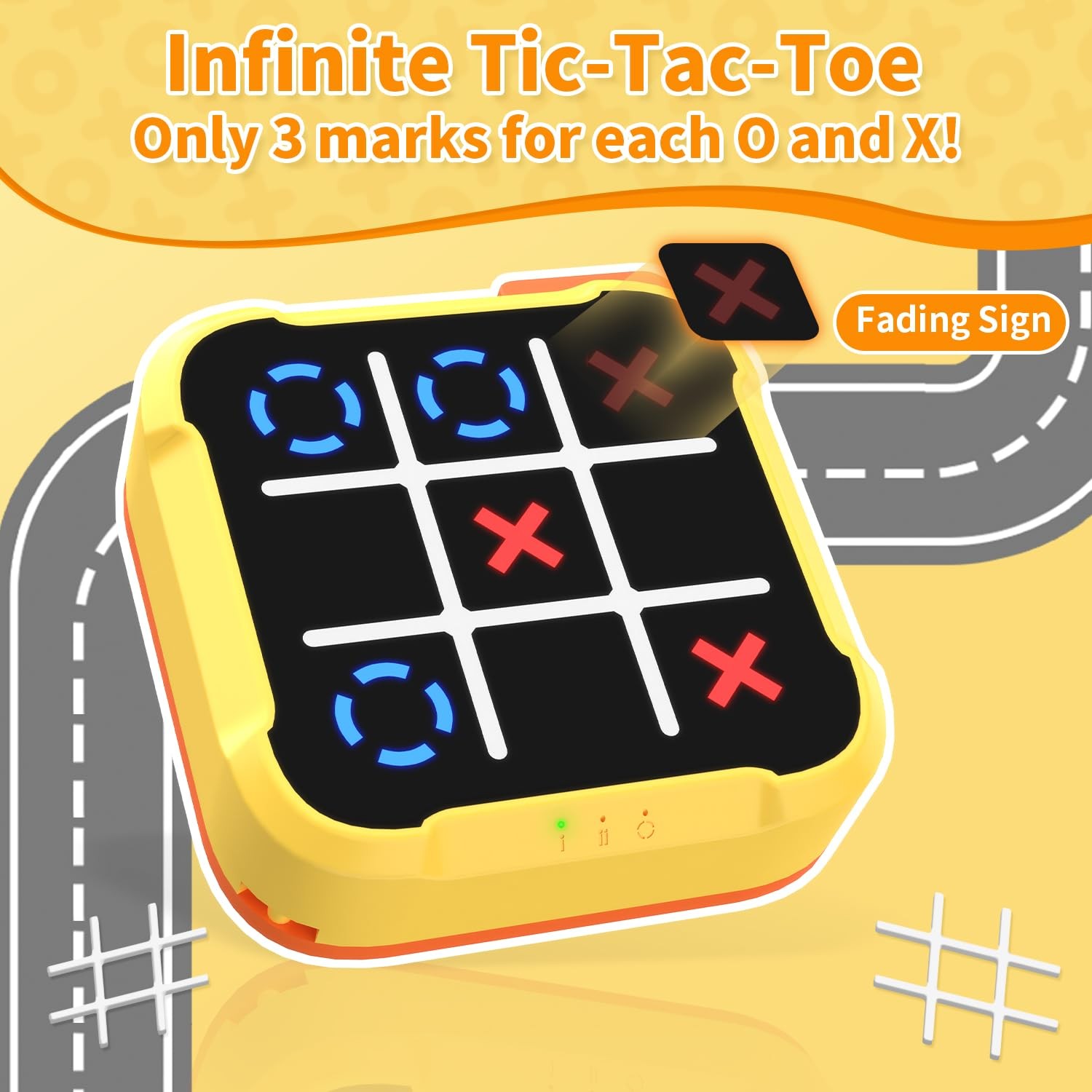 4 in 1 Electronic Tic Tac Toe Handheld Digital Puzzle Game