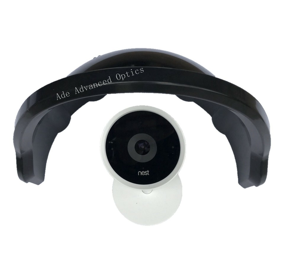 Sunshade Rainshade Protector Cover Shield for Outdoor Security Camera- BLACK