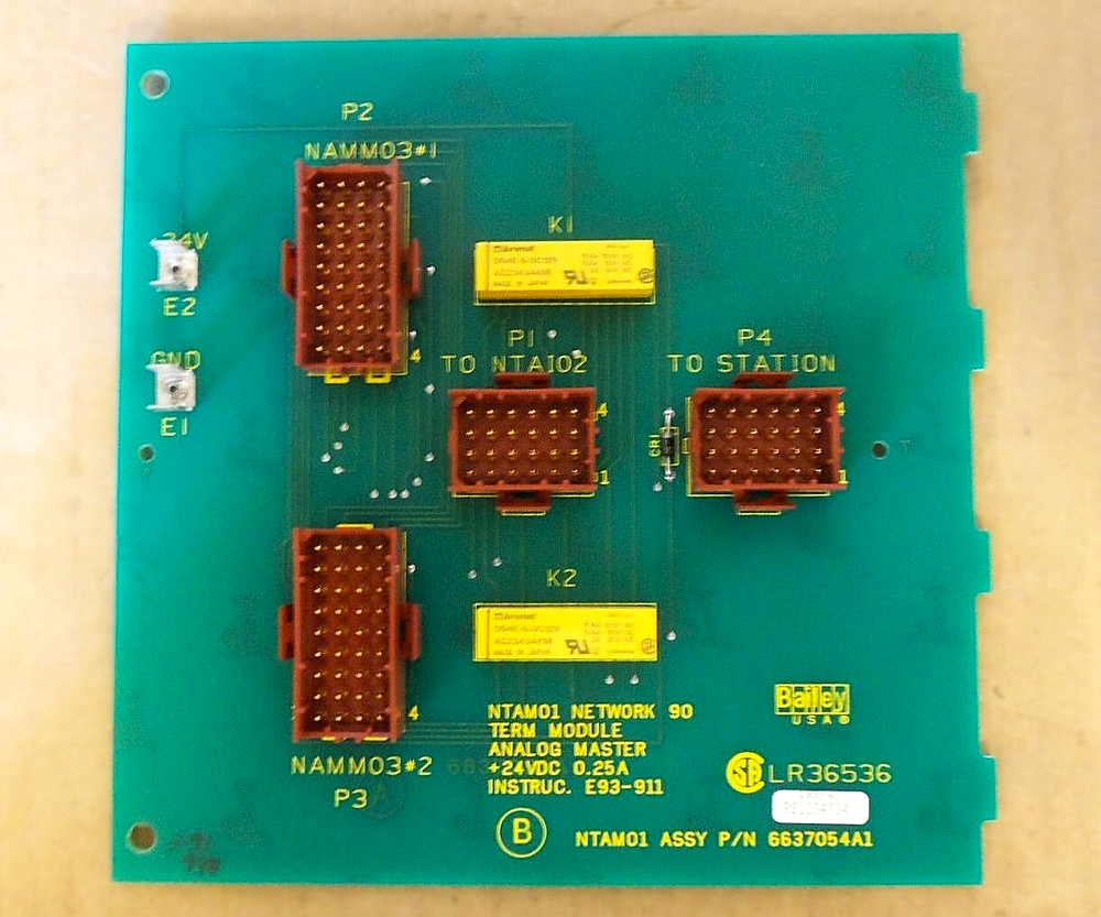 NEW ABB BAILEY NTAM01  | NETWORK 90 TERM. MODULE ANALOG MASTER PCB  6637054A1