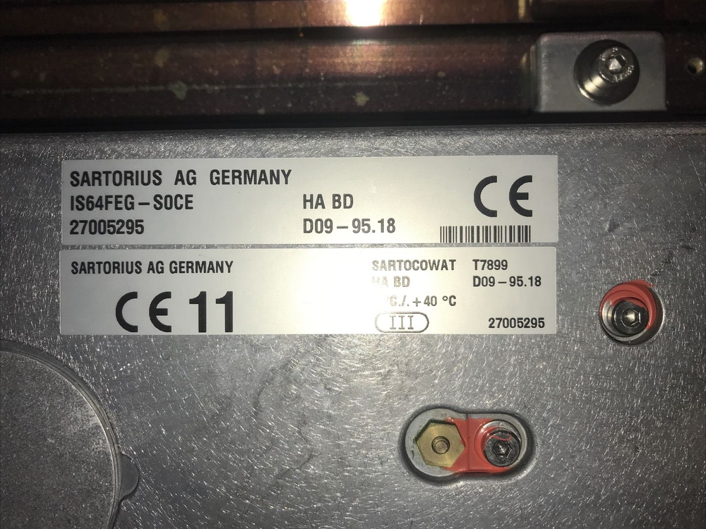 Sartorius IS64FEG-SOCE Base W/ Combics 1 Plus