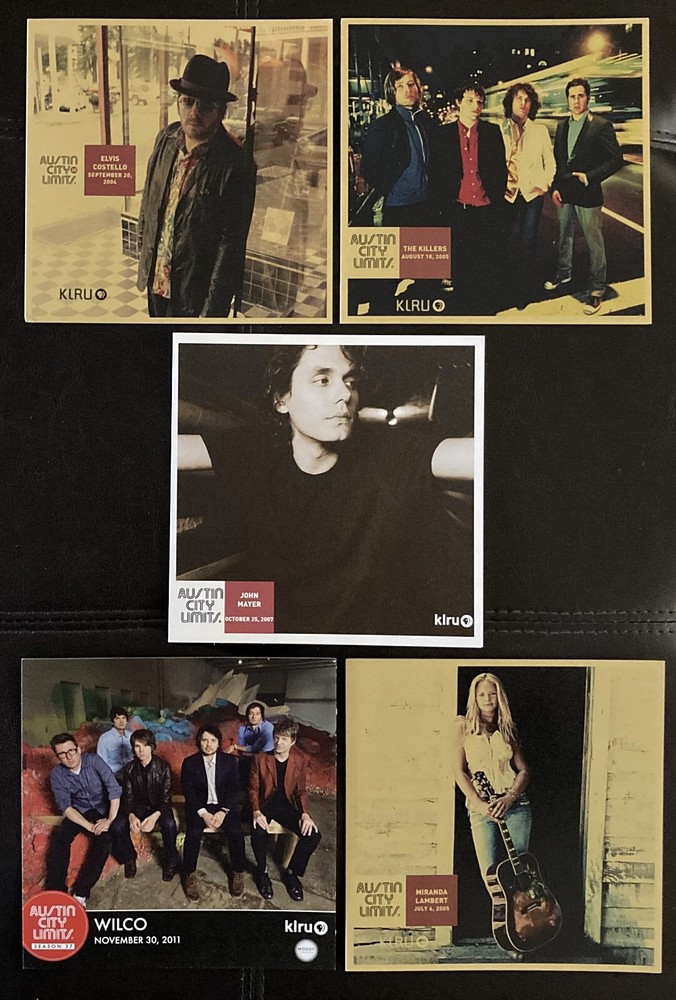 5 Austin City Limits programs from tapings