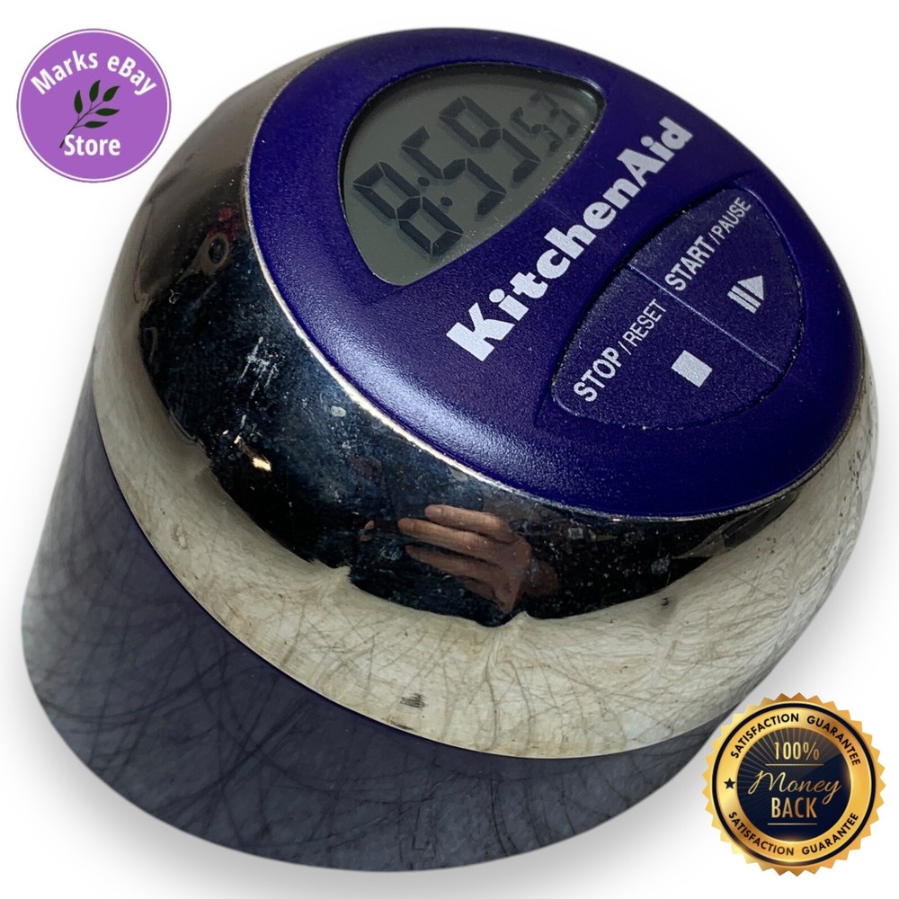 KitchenAid Aid Cooking Navy Blue Digital Timer Kitchen Timer Professional Series