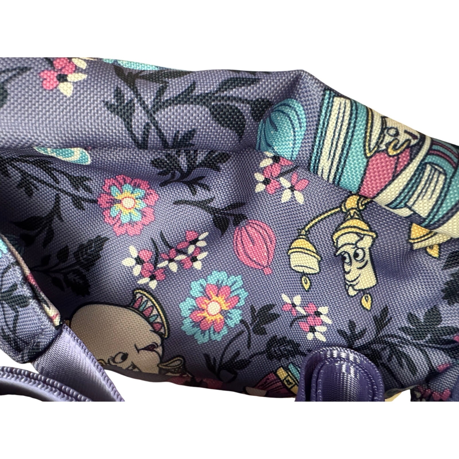 Vera Bradley Disney Beauty & The Beast Belle's Friends Mini Belt Bag NWT
