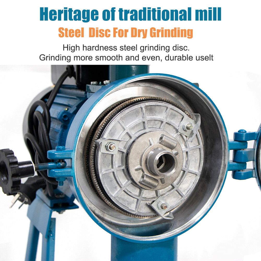 Electric Grain Mill Grinder Corn Grinder 3000W 110V Grinder Machine Flour Mill