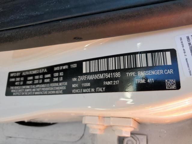 GIULIA 2021 Console Front 317379