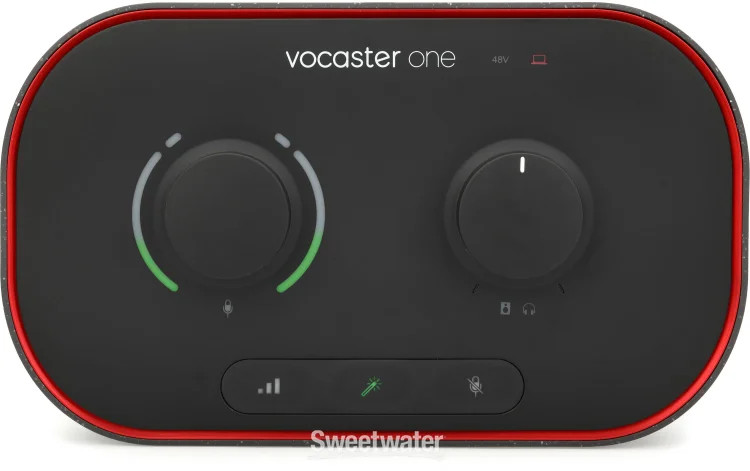 Focusrite Vocaster One USB-C Podcasting Audio Interface