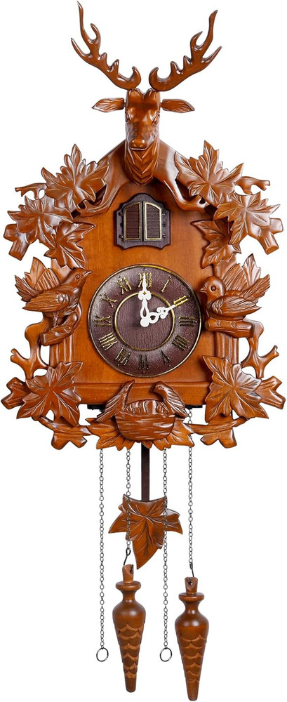 Large Handcrafted Wood Cuckoo Clock MX015-2