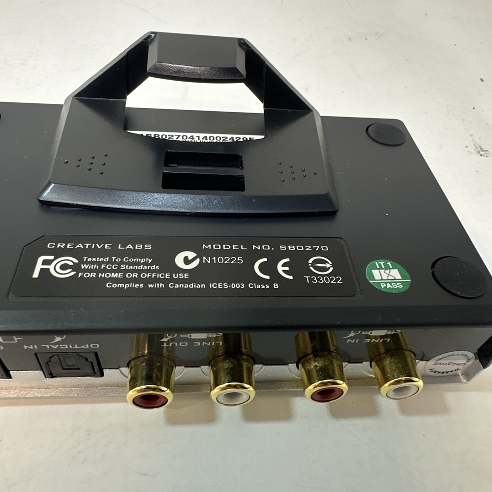 Creative Labs Live 24-bit External Sound Blaster Model SB0270