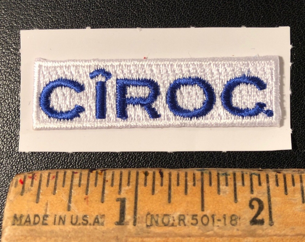 Ciroc Vodka Distillery Liquor Embroidered Logo Patch 2” x .5”