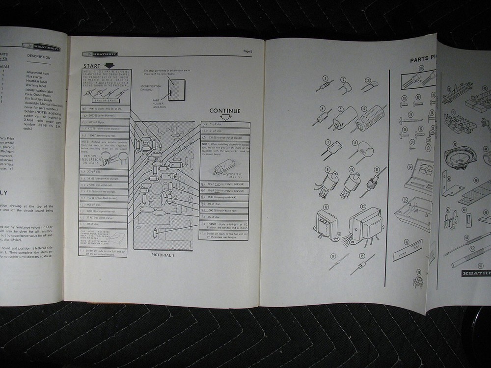 Genuine Heathkit Model GD-113 Wireless Intercom Manual