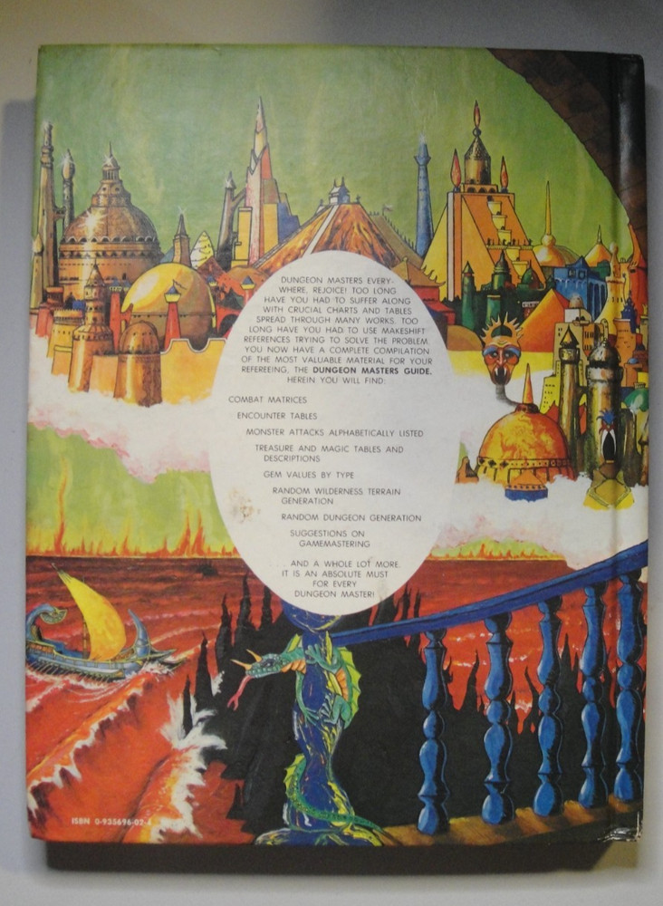 Advanced D&D Dungeons and Dragons Dungeon Master's Guide