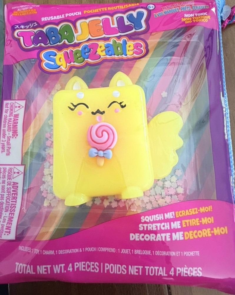 Jelly Squeezeables Taba Squish Squeeze NEW