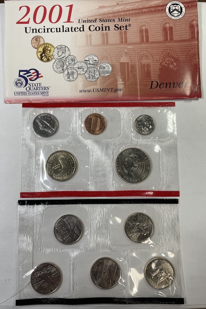 2001 US Mint Uncirculated Set