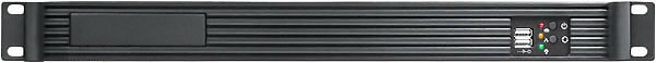 1U ITX(3.5" Open or 2x2.5" HD)") (Riser Case)(Rackmount Chassis)(Depth:9.84) NEW