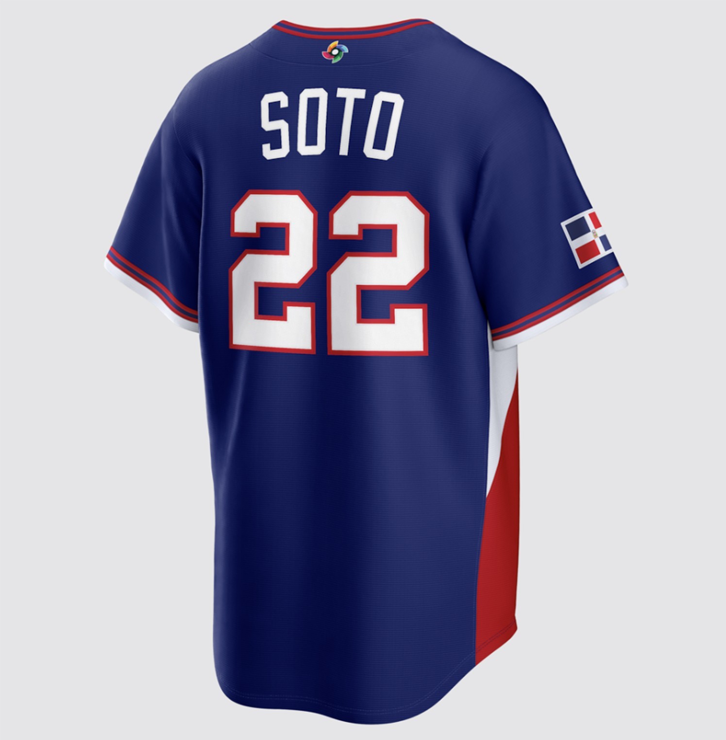 Men's Dominican Republic Baseball Juan Soto Royal 2026 World Baseball Classic!!