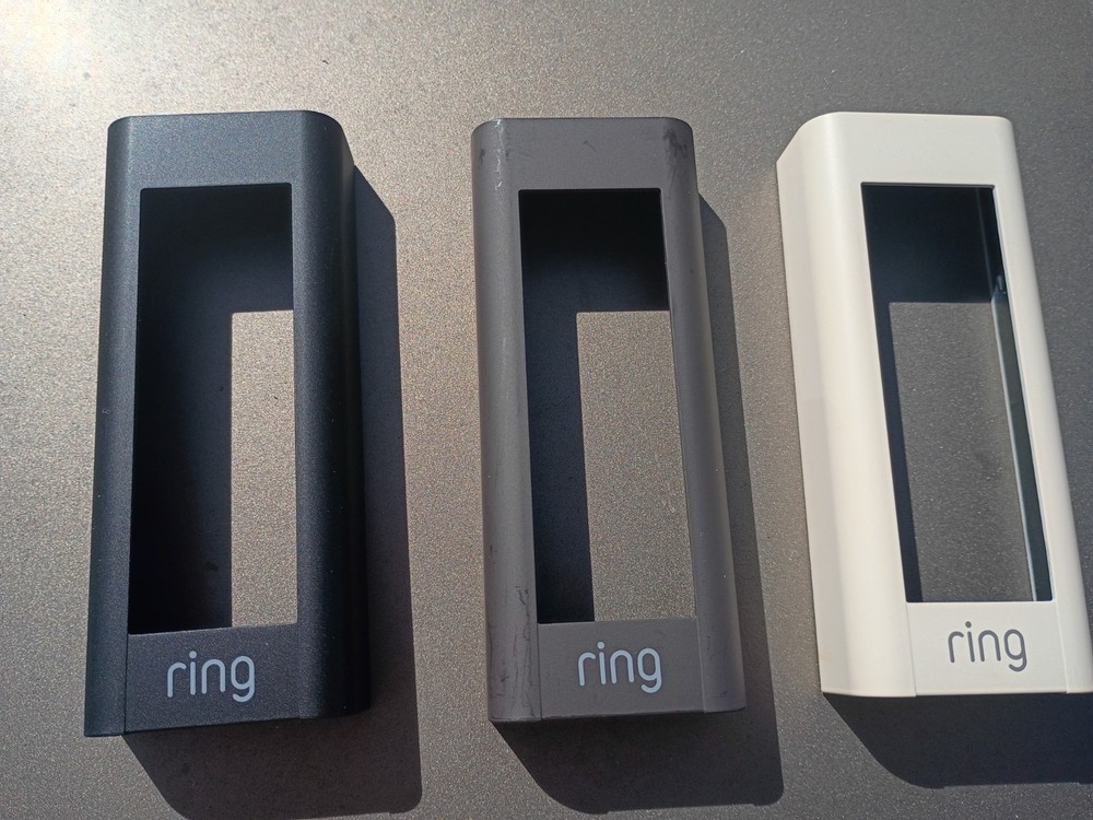 RING Doorbell Camera Covers 3 Colors - Covers ONLY!