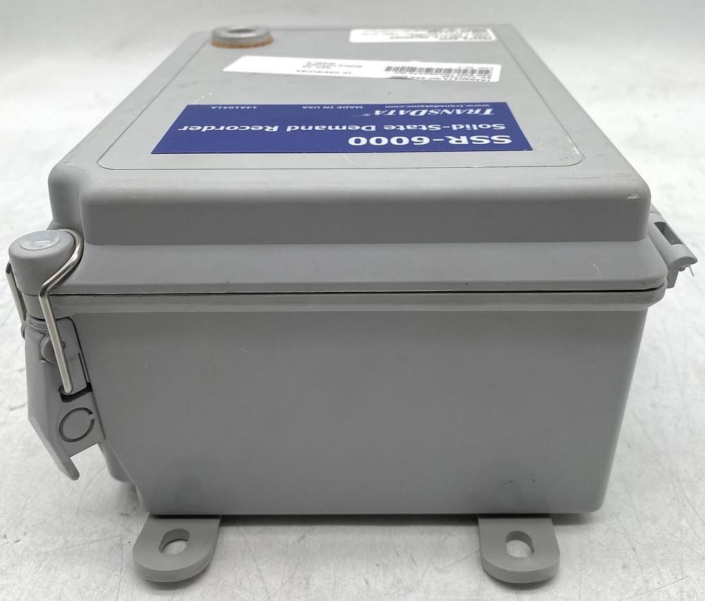 TRANSDATA SERIES 6000 SSR-6000 8-CH SOLID STATE DEMAND RECORDER