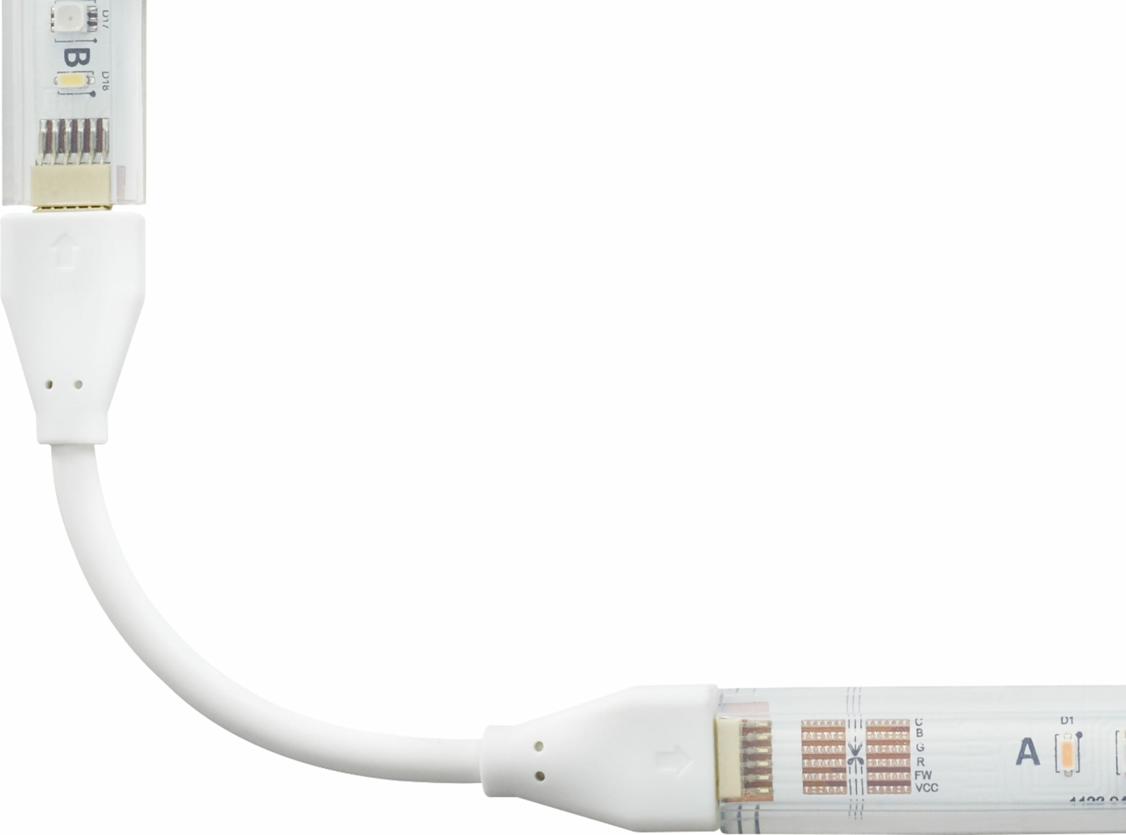 Philips - Hue Lightstrip Extension 1m - White and Color