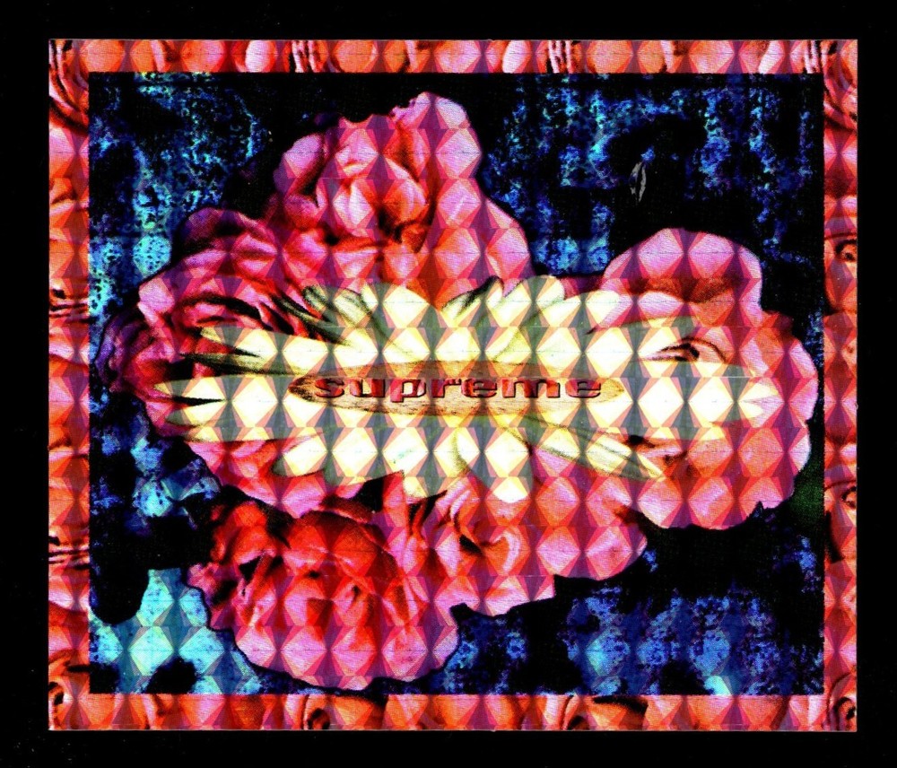 Supreme Bloom Flower Sticker FW17 (2017) - 100% Authentic