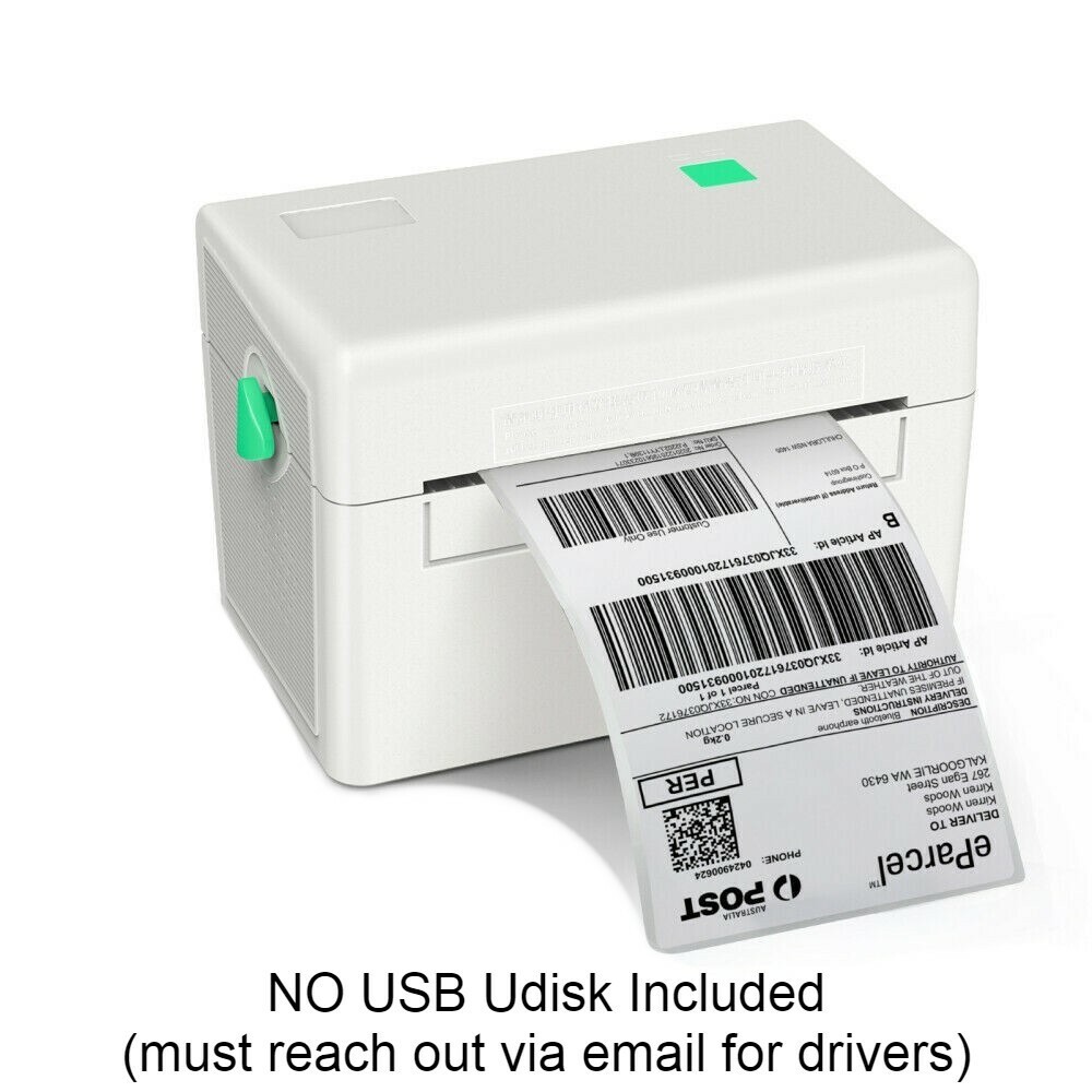 Evnvn 4x6 Direct Thermal Label Printer Shipping Paper Printer Barcode Printer