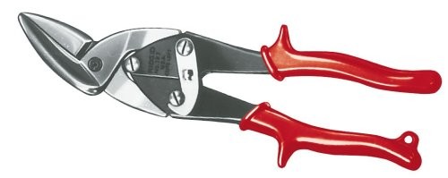 Ridgid 16207 Left-Cutting Offset Aviation Snips for Sheet Metal