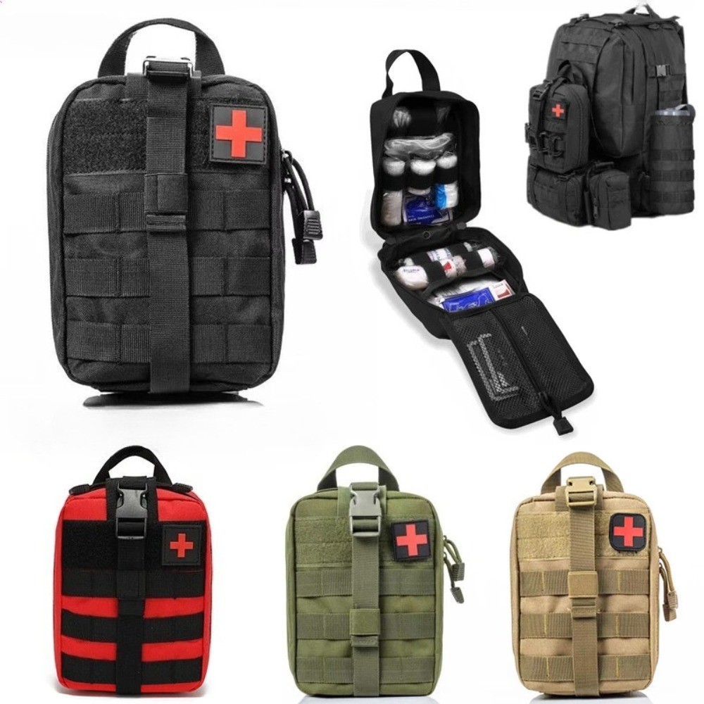 Tactical First Aid Kit Medical Molle Rip Away EMT IFAK Survival Pouch Bag