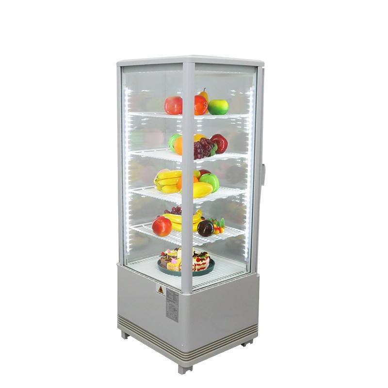 Open Box! Vertical Refrigerated Cake Display Cabinet w/Defogging Function25.8Gal