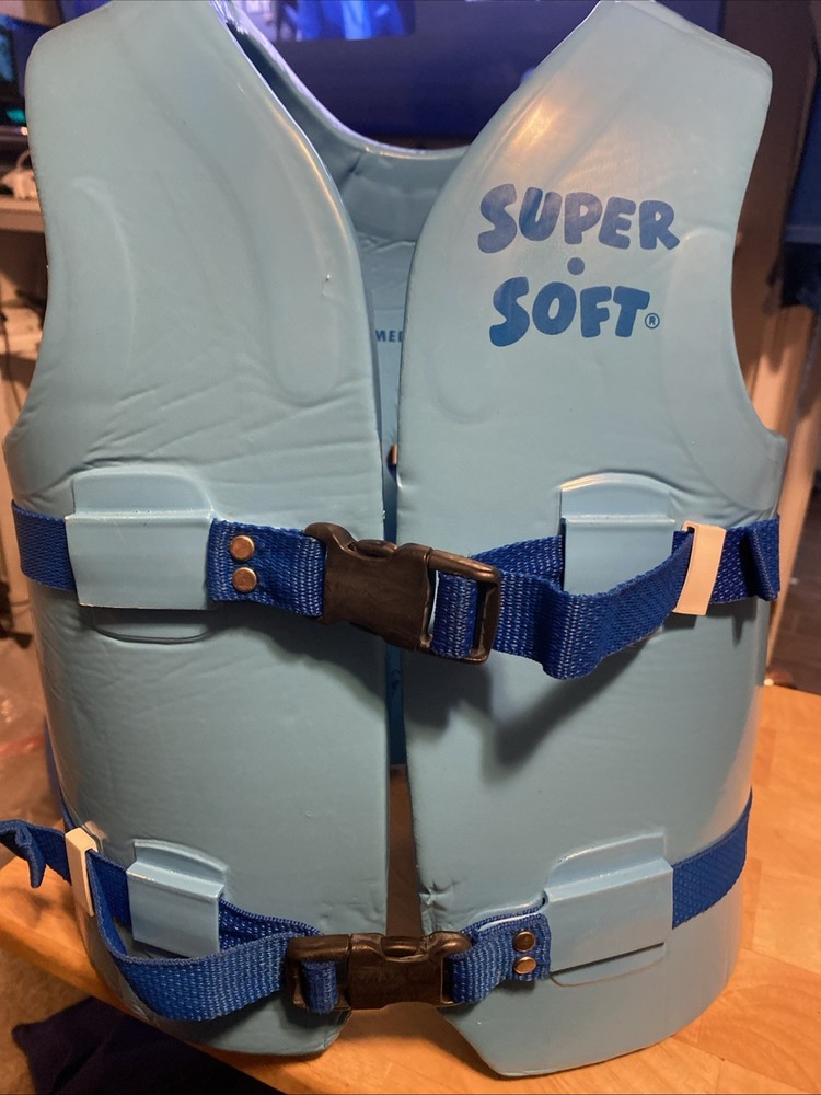 TRC Super Soft youth Medium Life Jacket Blue