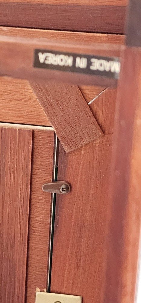 Vintage Westminster Quartz Clock Cherry Finish