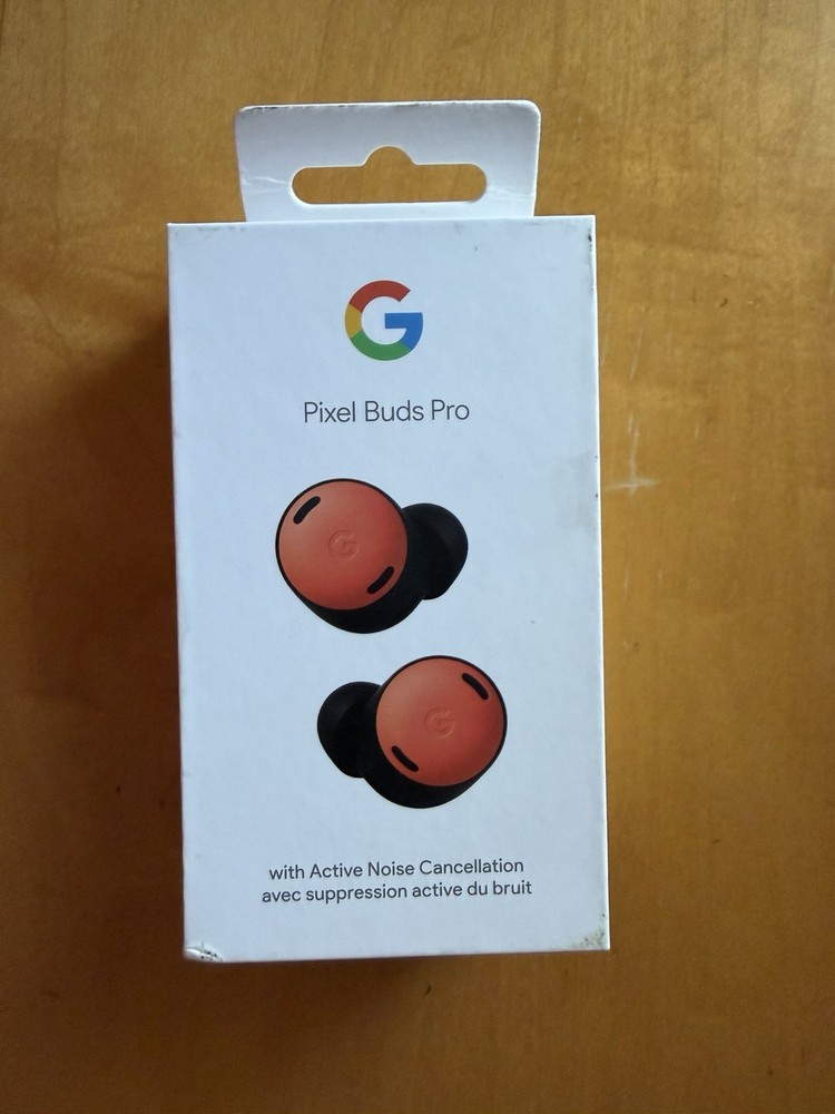 Google Pixel Buds Pro, Coral, Active Noise Cancellation, Brand New, Sealed