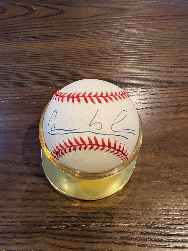 CARLOS    LEE       MLB     SIGNED     BASEBALL