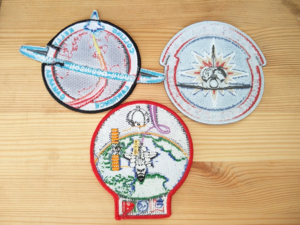 NASA STS Shuttle Mission Patch Set - 3pcs.