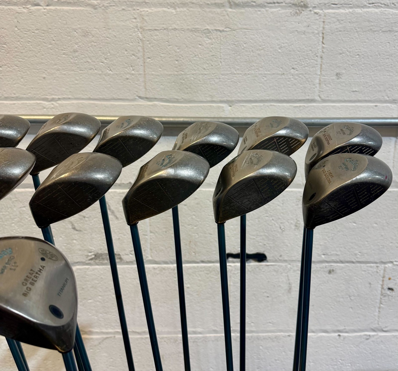 Wholesale Lot of 15 Golf Clubs - Callaway Drivers - Various Lofts - Ladies Flex